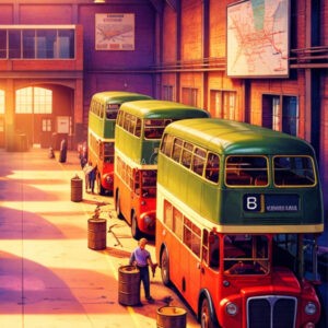 Double deckers garage