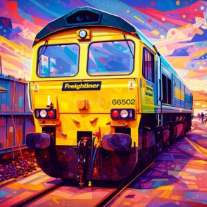 Freightliner locomotive