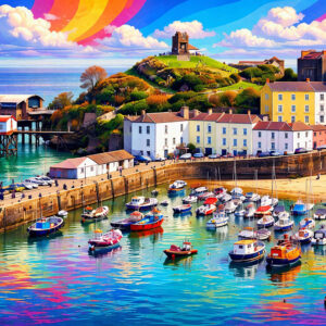Tenby harbour